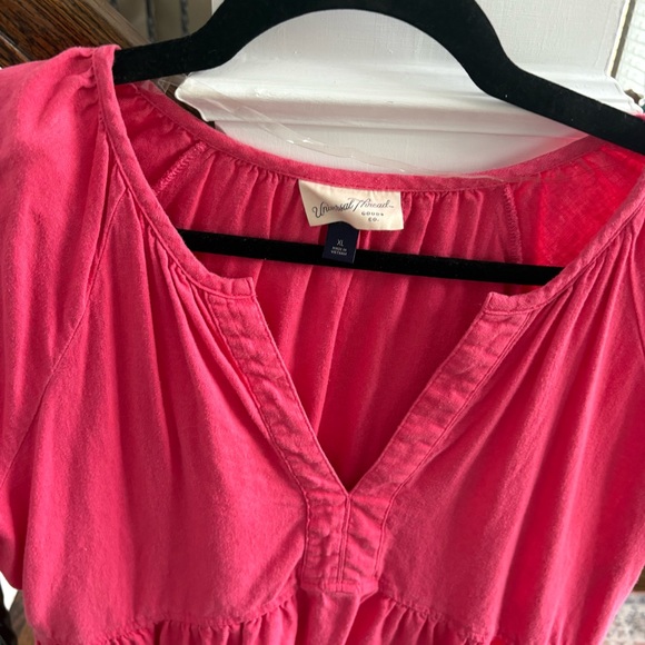 Universal Thread Women's Linen Short Sleeve Mini Shift XL - Picture 6 of 9